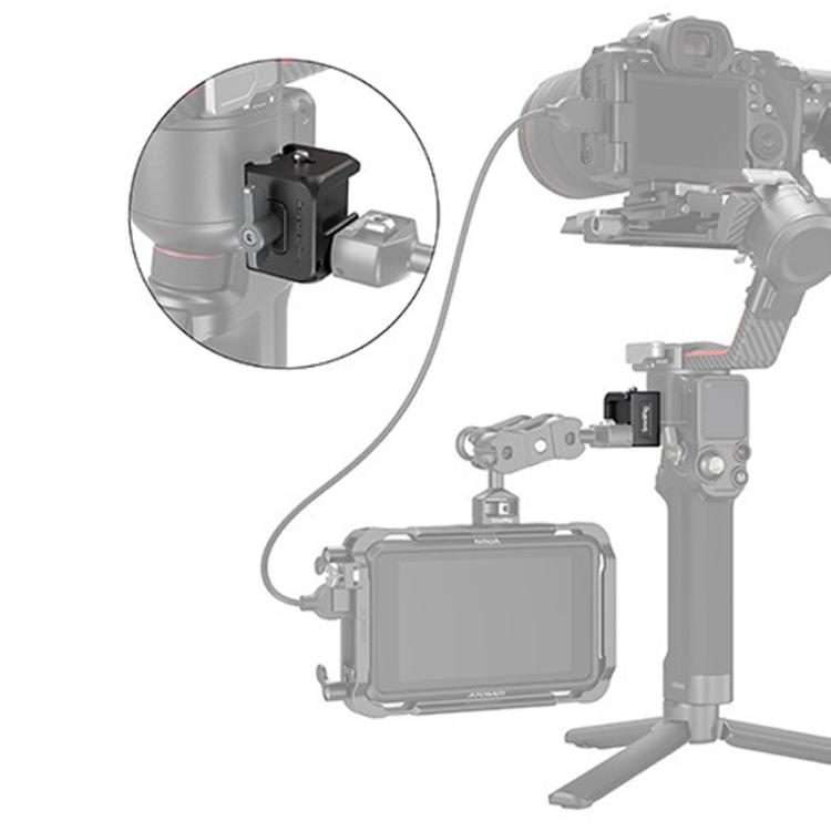 For DJI RS4 / RS3 / RSC2 SmallRig Gimbal Mount NATO Clamp