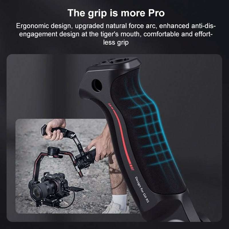 For DJI RS4 / RS3 / RSC2 SmallRig Gimbal Mount Extended Quick Release Plate