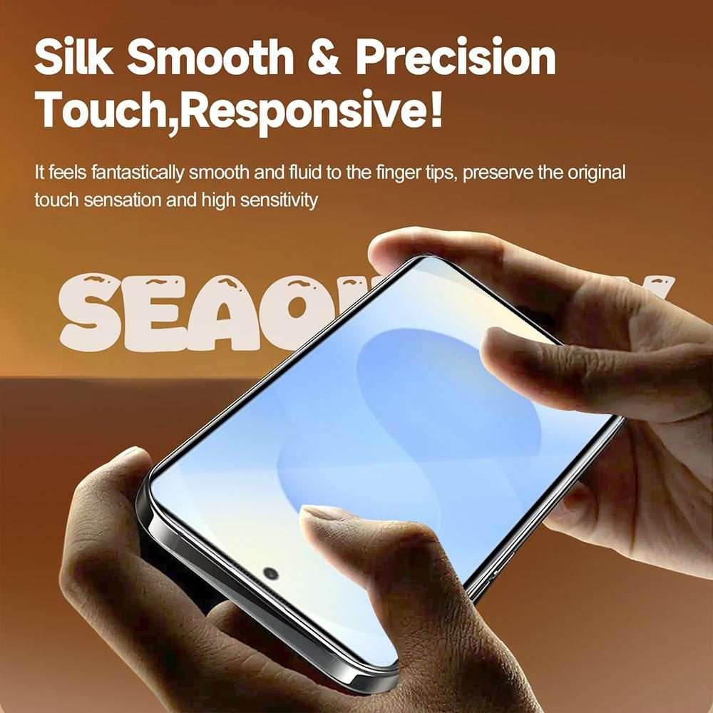 For Samsung Galaxy S25+ 5G XDcase 5pcs / Pack Silk Screen Printed HD Tempered Glass Film, Support