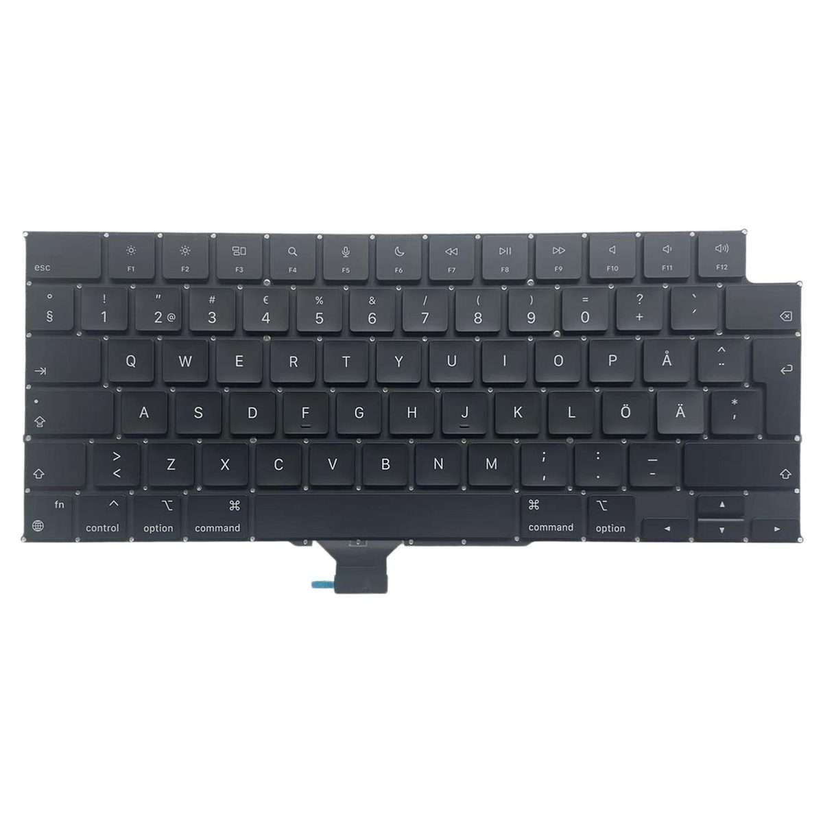 For MacBook Pro 14.2 A3401 UK Big Enter Version Sweden Keyboard