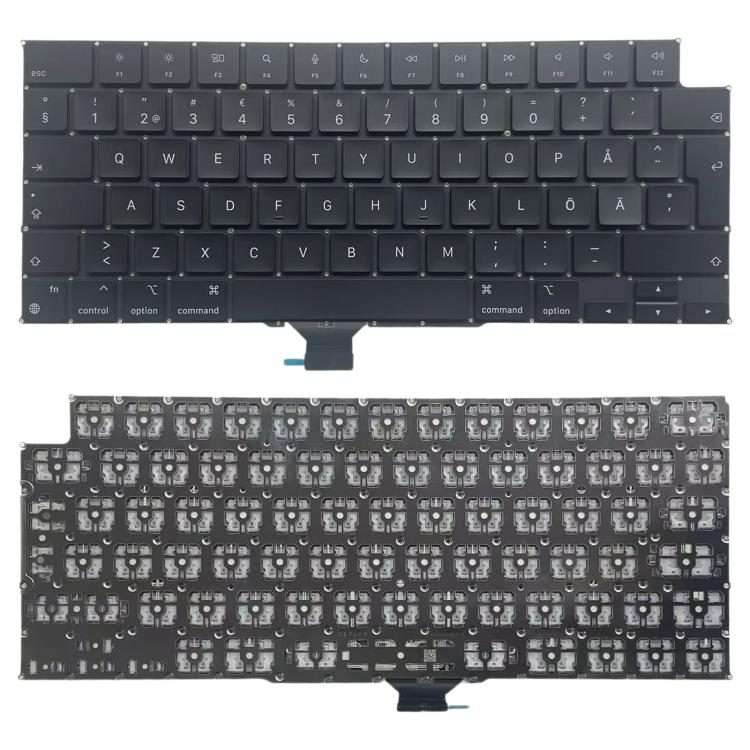 For MacBook Pro 14.2 A3185 UK Big Enter Version Sweden Keyboard