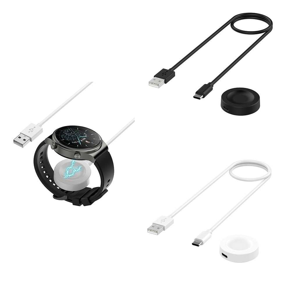For Huawei Watch GT6 / GT5 Pro / GT5 / GT4 xDfind USB Interface Split Type Smart Watch ... (Black)
