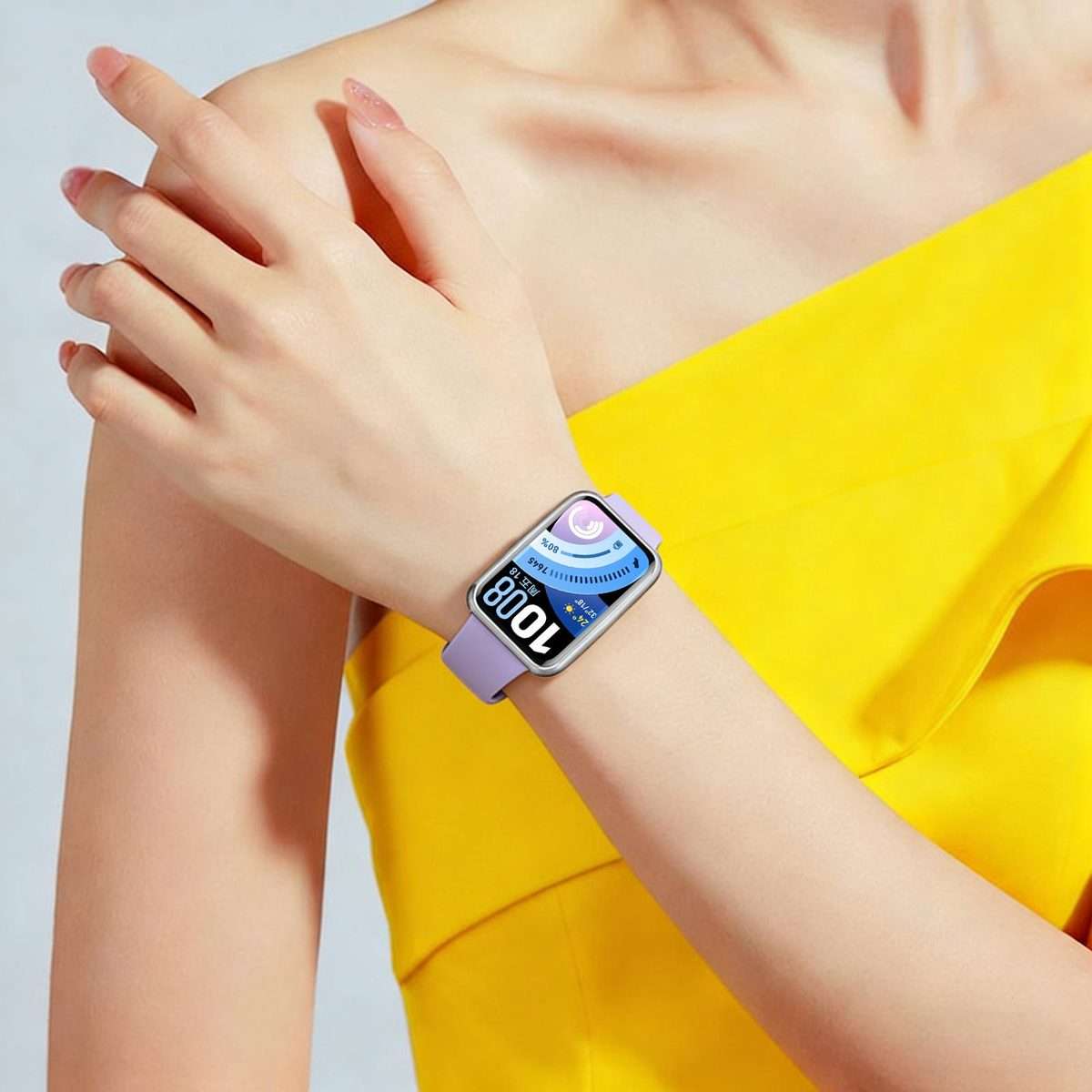 For Huawei Band 11 Pro / 11 xDfind Smooth Solid-Color Breathable Silicone Watc ... (Midnight Blue)