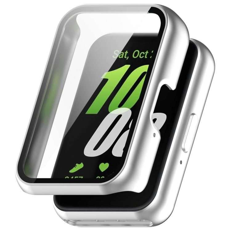 For Huawei Band 11 Pro / 11 xDfind Tempered Film Integrated PC Watch Protective Case(Matte Silver)