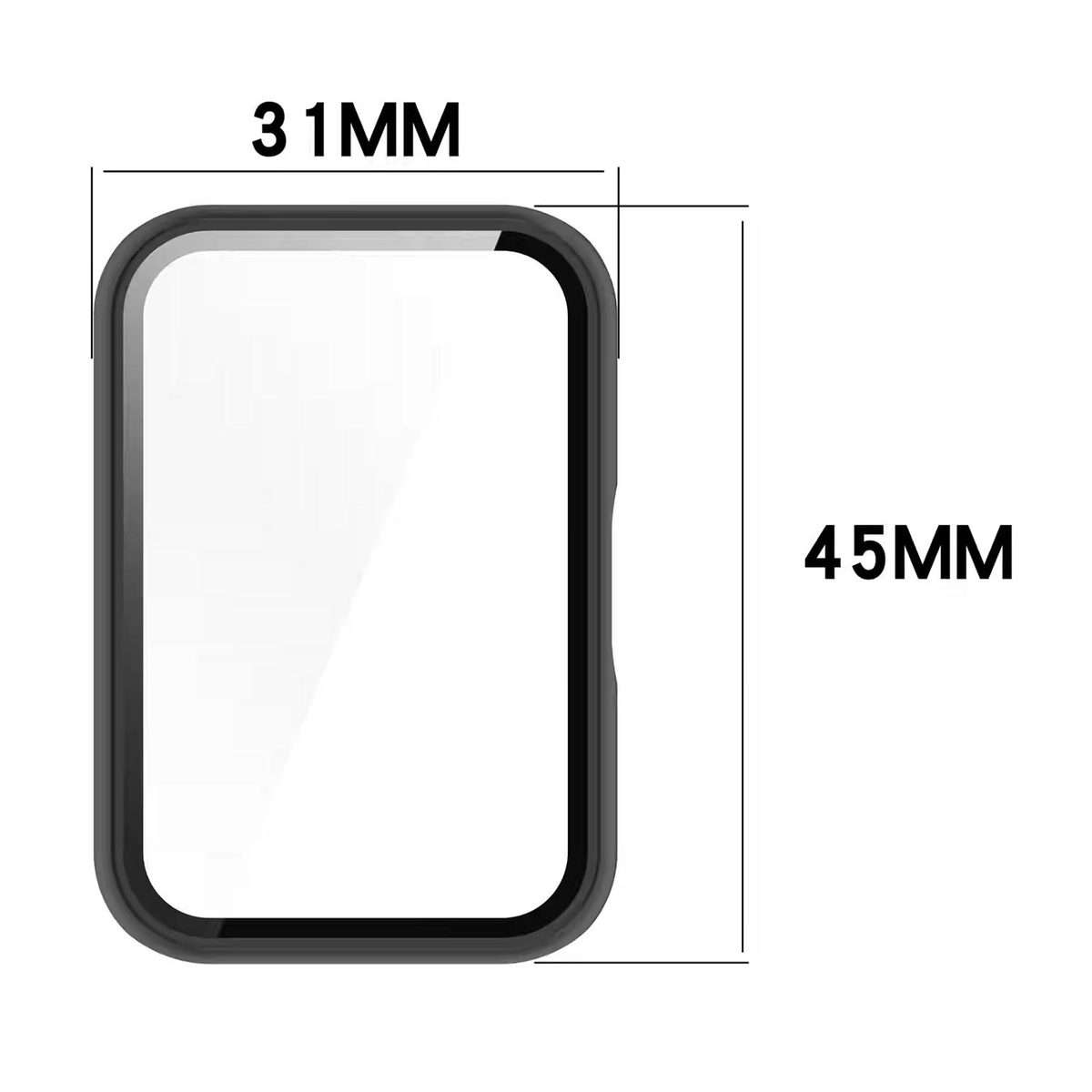 For Huawei Band 11 Pro / 11 xDfind Tempered Film Integrated PC Watch Protective Case(Matte Silver)