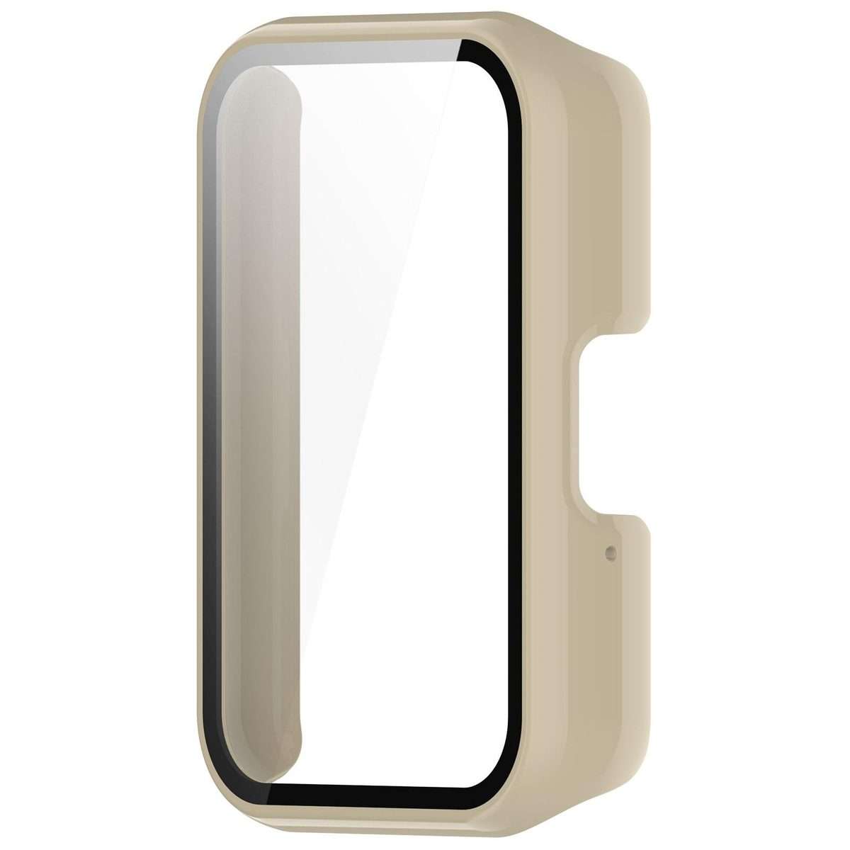 For Huawei Band 11 Pro / 11 xDfind Tempered Film Integrated PC Watch Protective Case(Ivory)