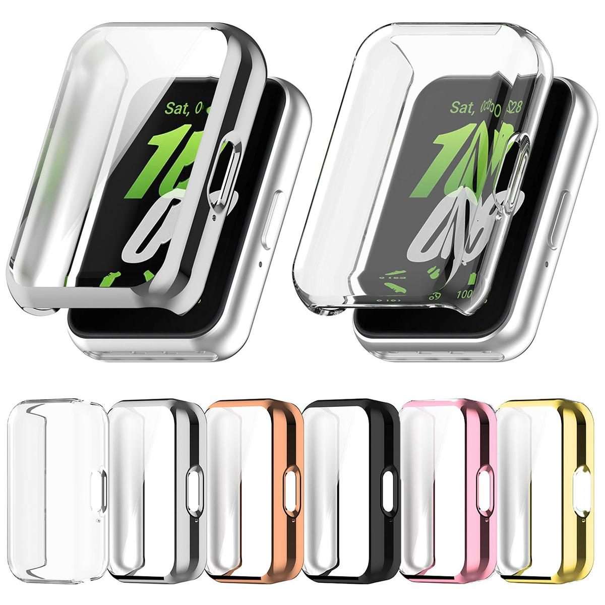 For Huawei Band 11 Pro / 11 xDfind Full-Coverage Electroplated TPU Watch Case(Silver)