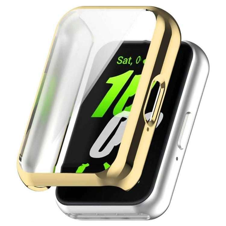For Huawei Band 11 Pro / 11 xDfind Full-Coverage Electroplated TPU Watch Case(Gold)