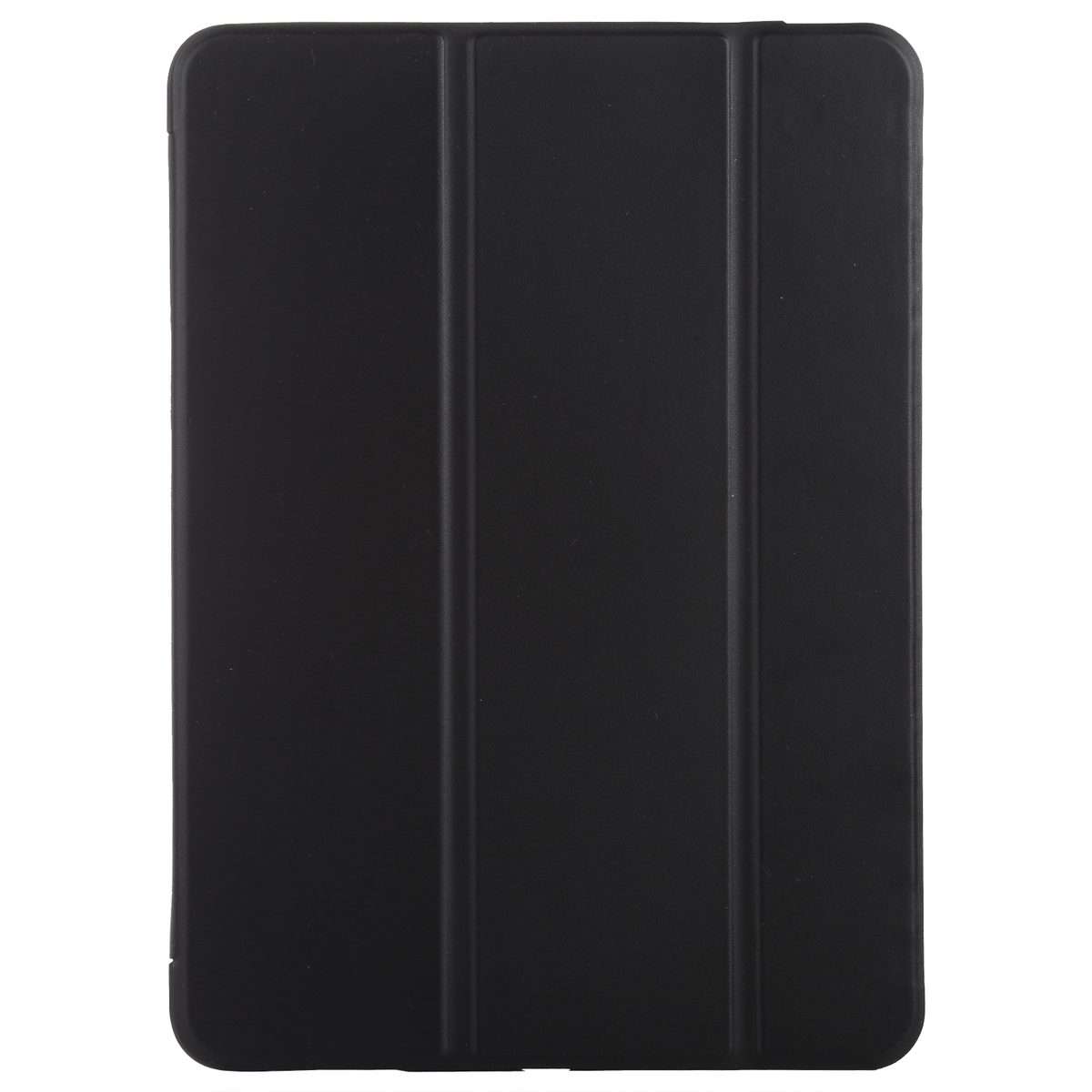 TPU Three-fold Horizontal Flip Smart Leather Case with Sleep / Wake-up Function & Hold ... (Black)