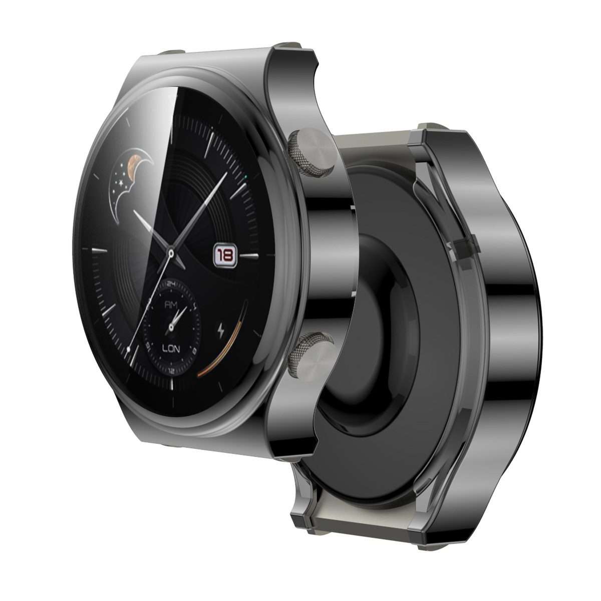 For Huawei Watch GT 2 Pro Full Coverage TPU Protective Case Cover(Grey)