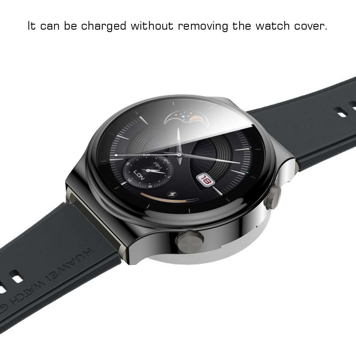 For Huawei Watch GT 2 Pro Full Coverage TPU Protective Case Cover(Grey)