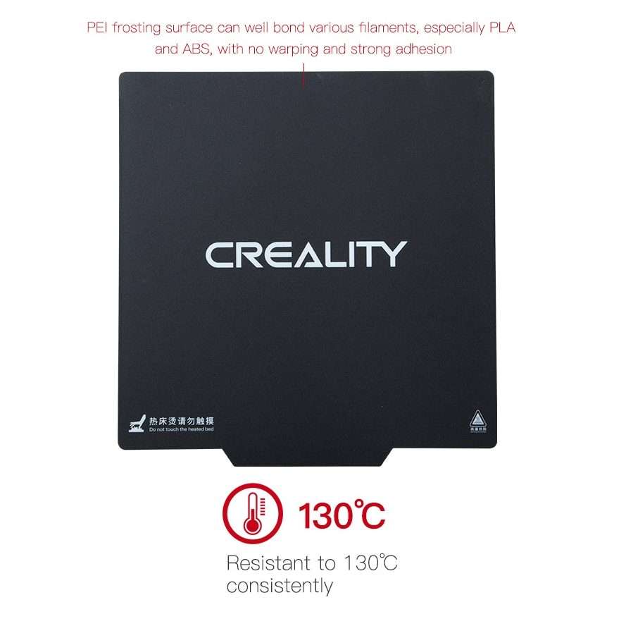 Creality PEI Priting Plate Double-sided PEI Spring Steel Sheet with Magnetic Base for Ender-3 3D P
