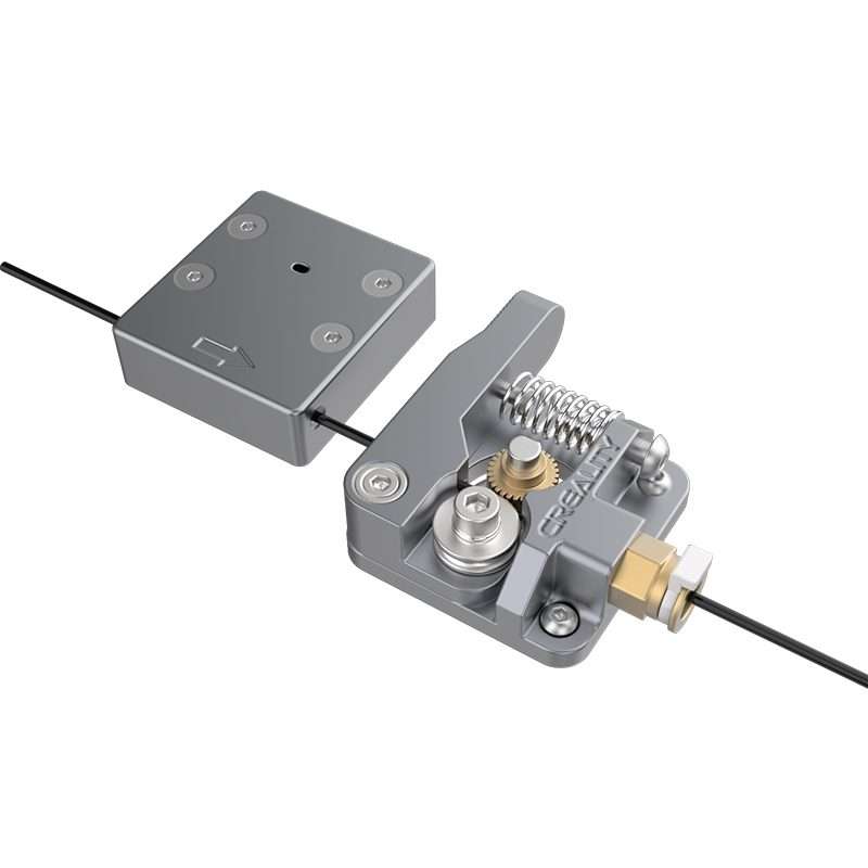 Creality All Metal Silver Block Bowden Extruder Kit for Ender-3 / Ender-3 Pro / Ender-3 V2 / CR-10