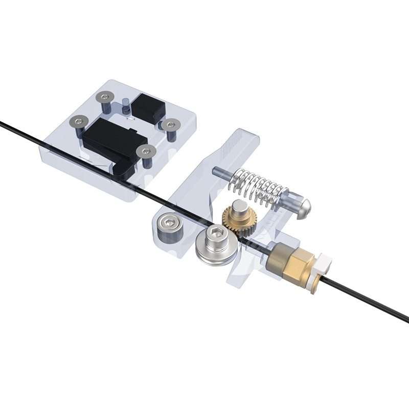 Creality All Metal Silver Block Bowden Extruder Kit for Ender-3 / Ender-3 Pro / Ender-3 V2 / CR-10