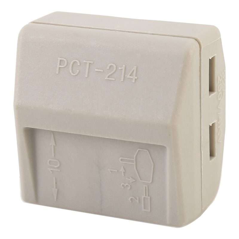 10 PCS 4 Port PCT Series Architectural Wiring Connector LED Lamp Conductor Distributor Junction Bo