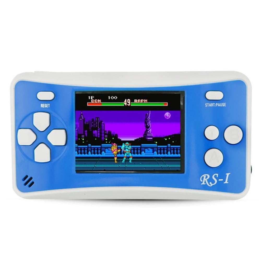 RS-1 Retro Portable Handheld Game Console, 2.5 inch 8 Bits True Color LCD, Built-in 152 ... (Blue)