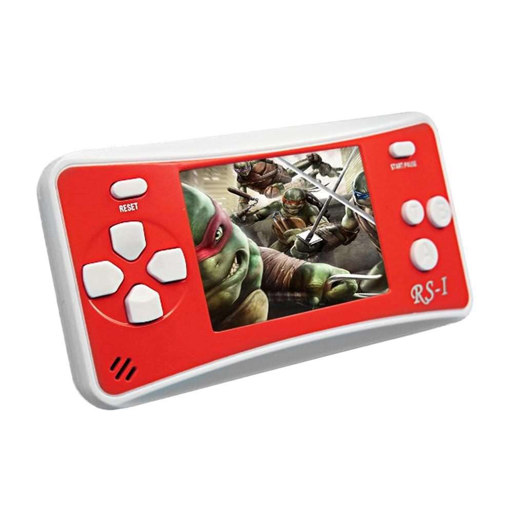 RS-1 Retro Portable Handheld Game Console, 2.5 inch 8 Bits True Color LCD, Built-in 152 ... (Red)