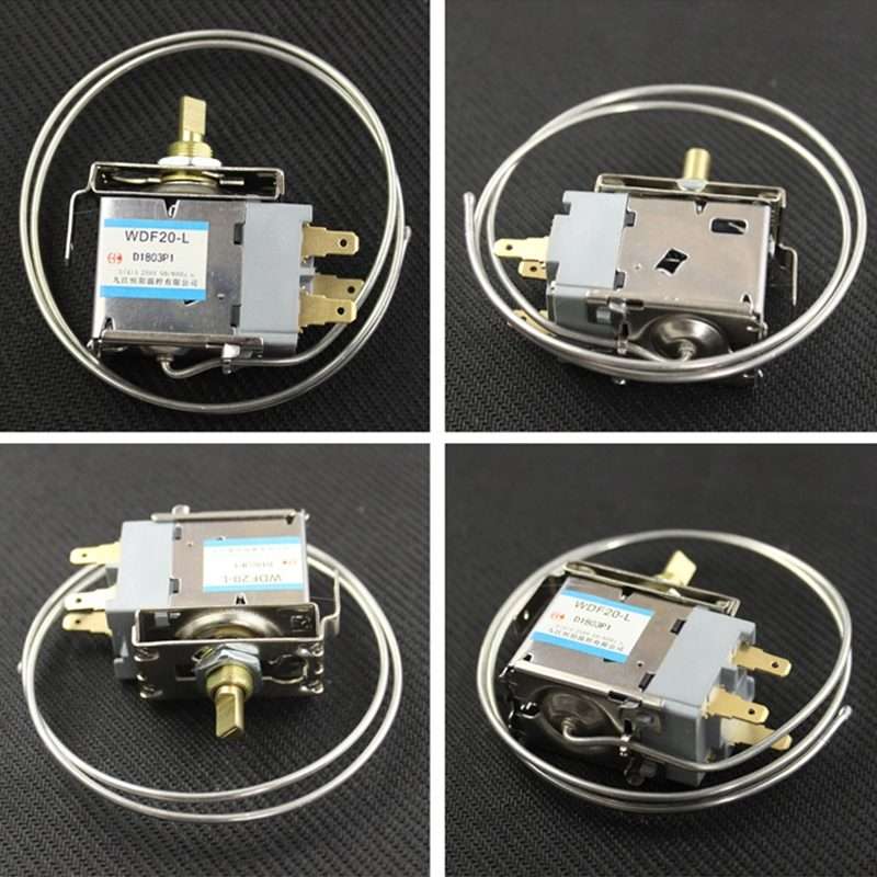 WDF20-L Refrigerator Thermostat Household Metal Temperature Controller Refrigerator Parts