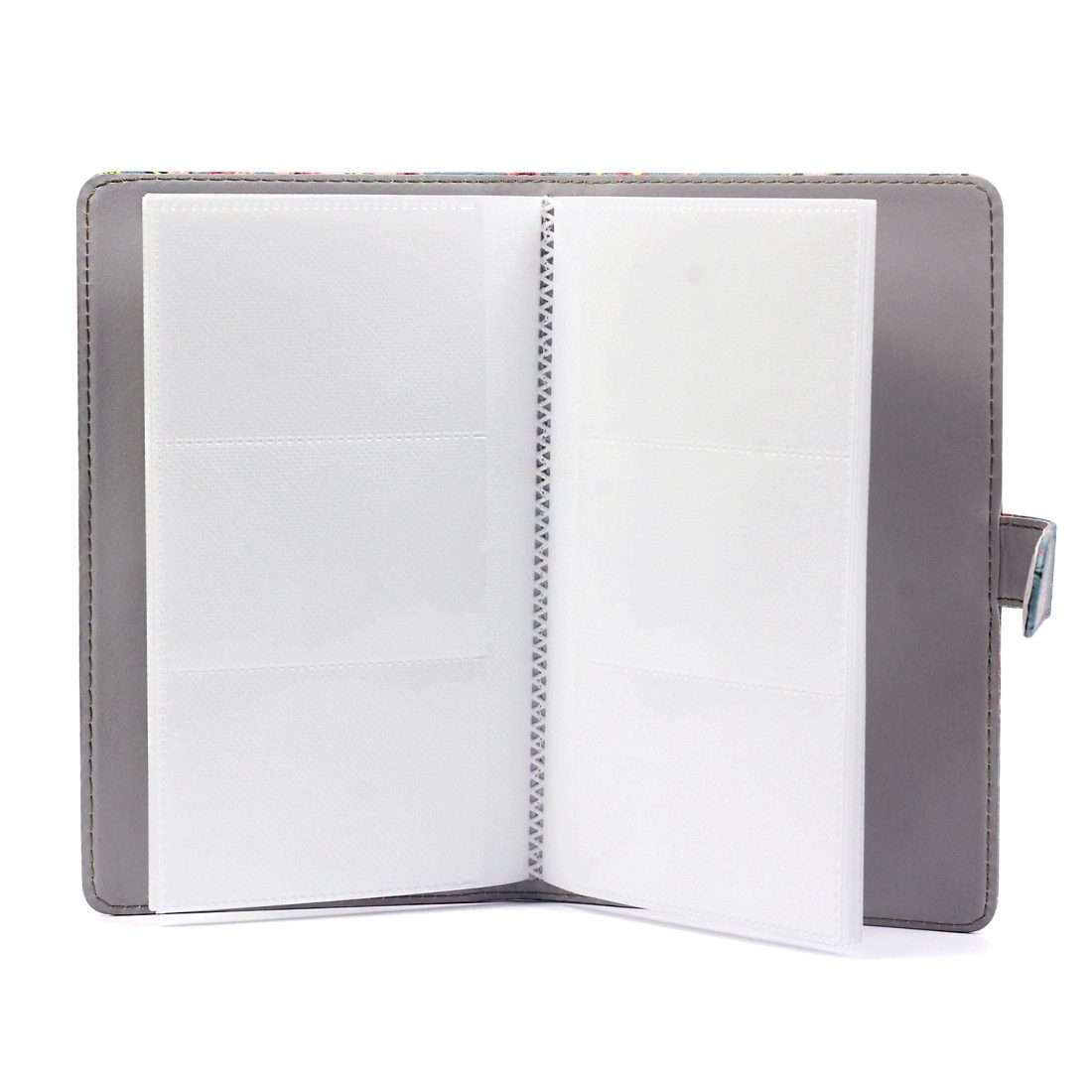 Rose Pattern 3 inch DIY PU Mini Creativity Insert Type 32 Pages Exquisite Photo Album for Polaroid