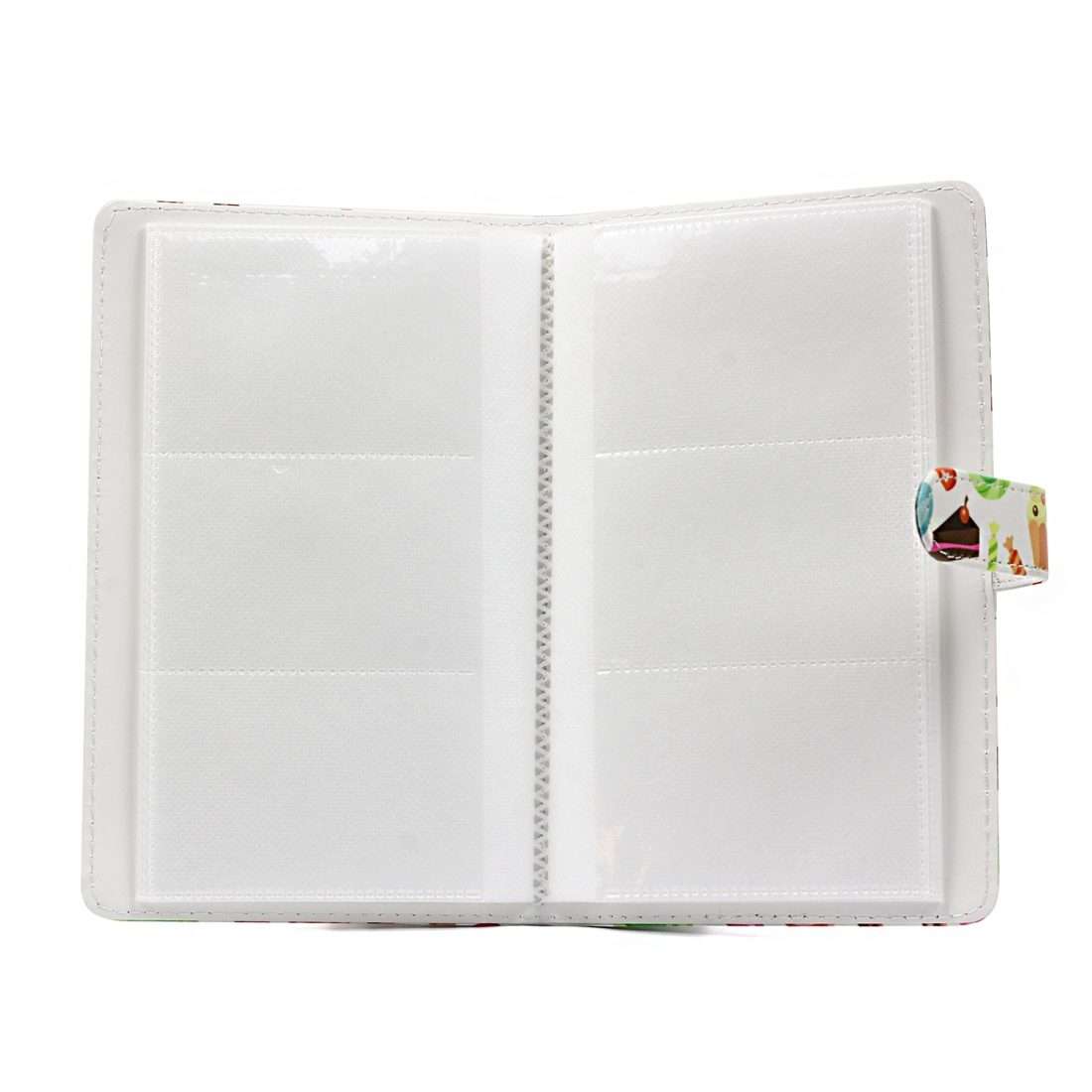 Dessert Pattern 3 inch DIY PU Mini Creativity Insert Type 32 Pages Exquisite Photo Album for Polar