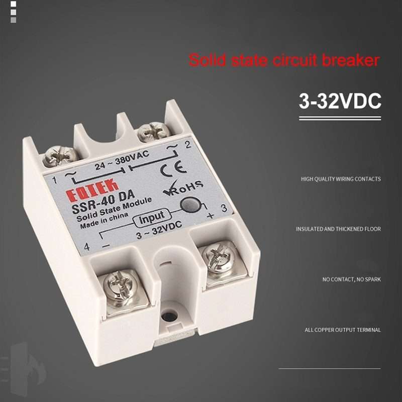 REX-C100 Thermostat + Thermocouple + SSR-80 DA Solid State Module Intelligent Temperature Control
