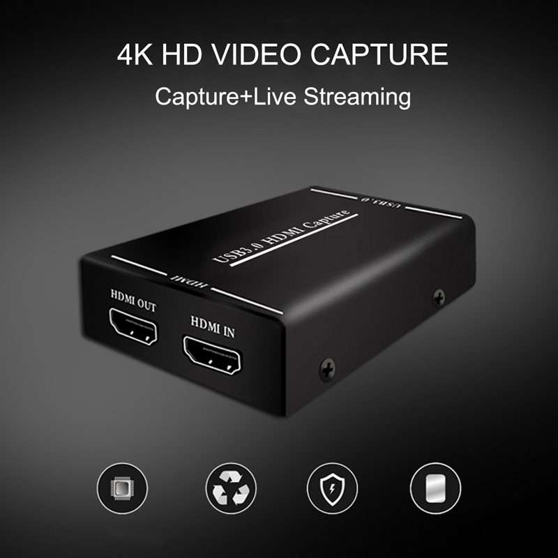 EC290 HDMI USB3.0 HD Video Capture Recorder Box Live Broadcast Card