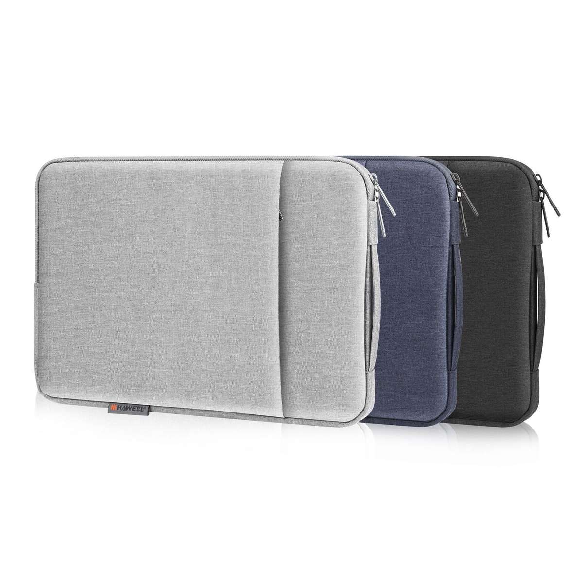 HAWEEL Laptop Sleeve Case Zipper Briefcase Bag with Handle for 14-15 inch Laptop (Black)