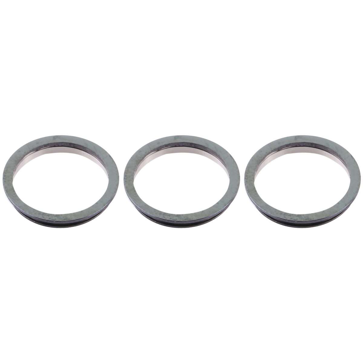 3 PCS Rear Camera Glass Lens Metal Protector Hoop Ring for iPhone 12 Pro(Aqua Blue)