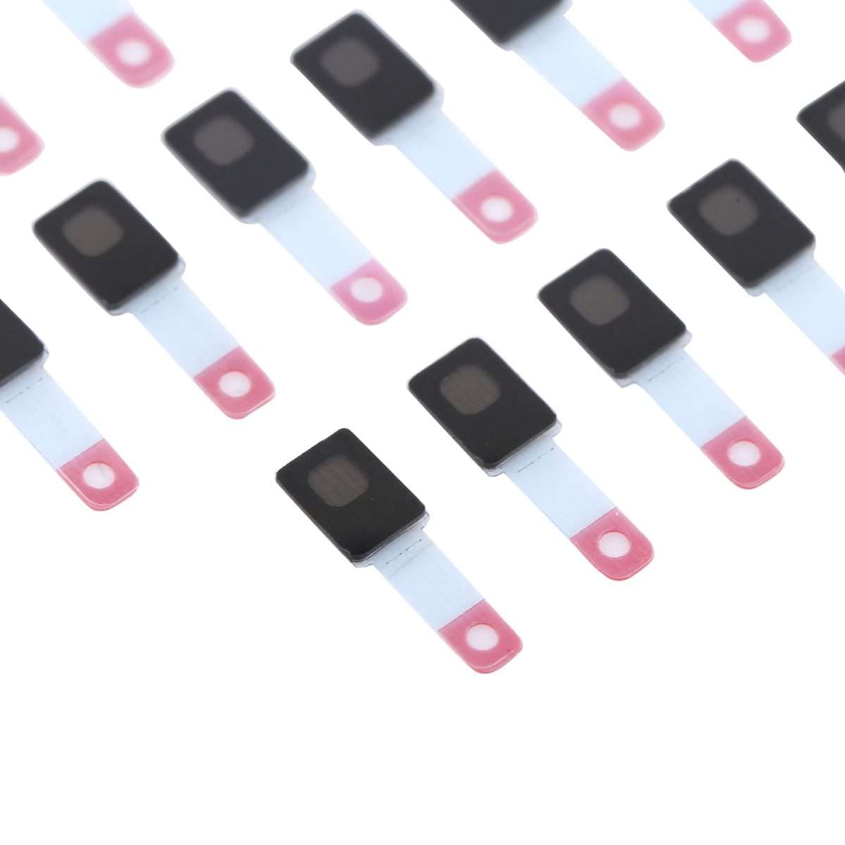 100 PCS Microphone Back Sticker for iPhone 12/12 Pro