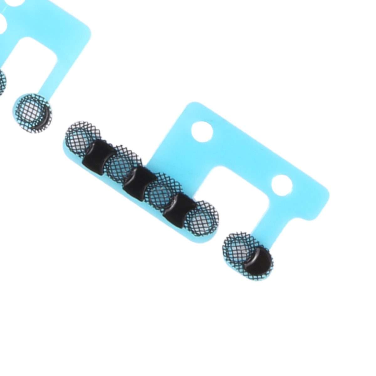 10 PCS Speaker Dustproof Mesh for iPhone 12 Pro (Black)