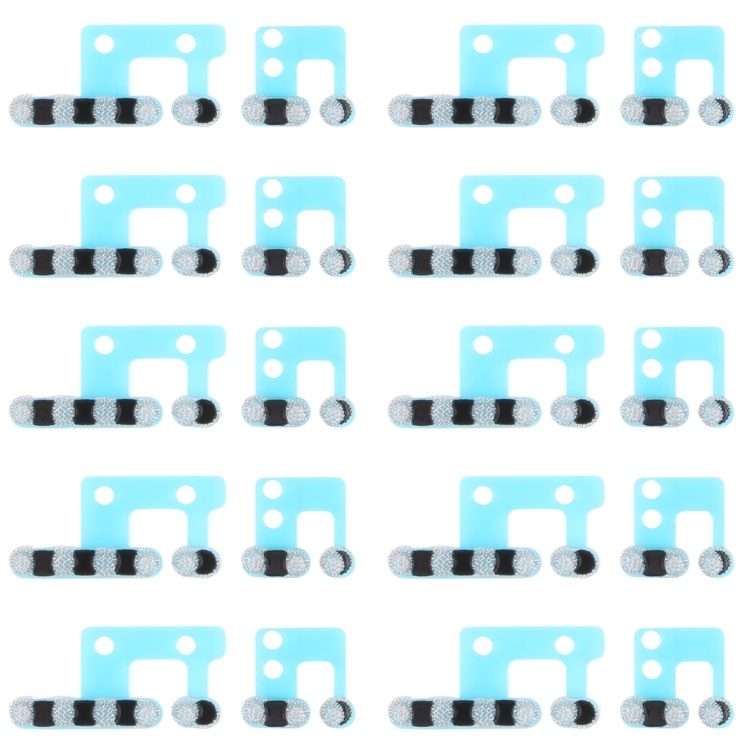 10 PCS Speaker Dustproof Mesh for iPhone 12 Pro (White)