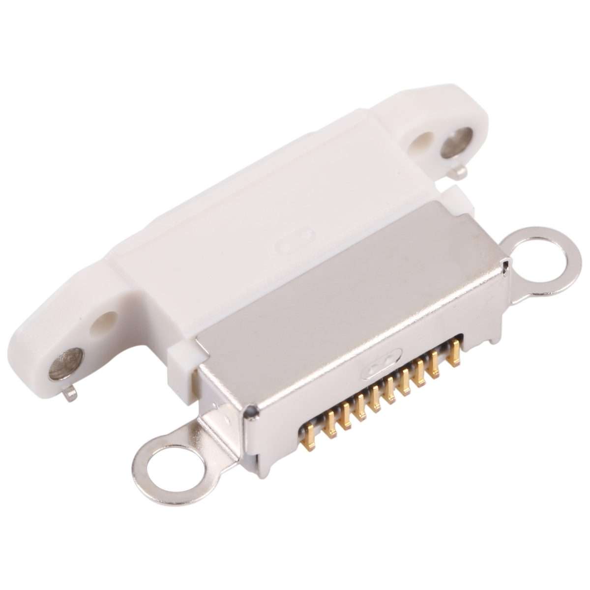 Charging Port Connector for iPhone 12 / 12 Pro (White)