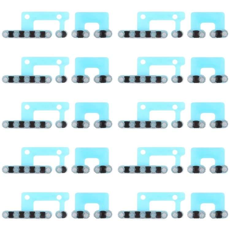10 PCS Speaker Dustproof Mesh for iPhone 12 Pro Max (White)