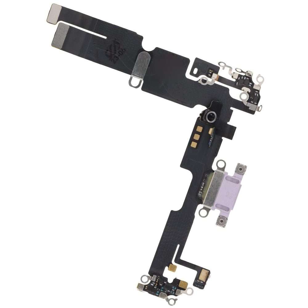 For iPhone 14 Plus Original Charging Port Flex Cable (Purple)