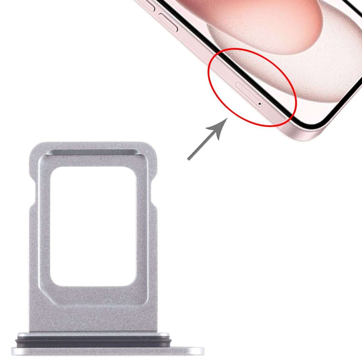 For iPhone 15 Plus SIM Card Tray (Blue)