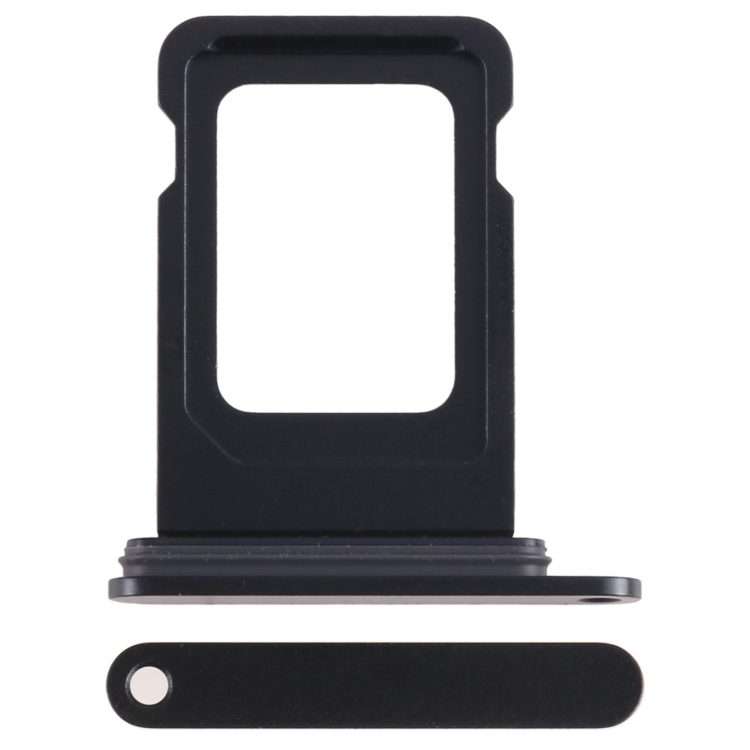 For iPhone 15 Pro SIM Card Tray (Black)