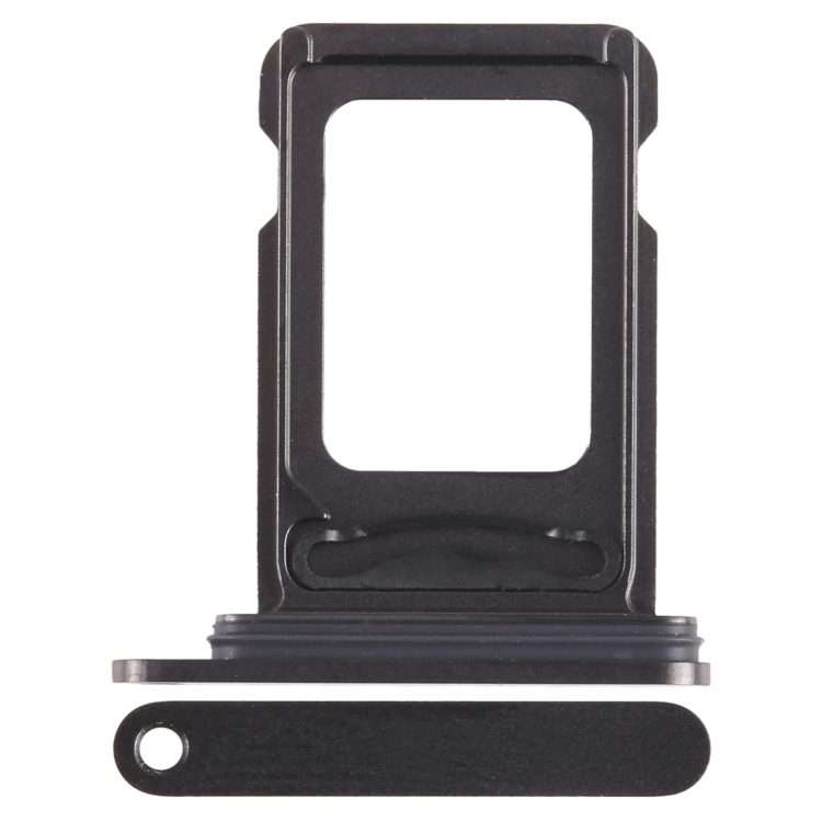 For iPhone 15 Pro SIM + SIM Card Tray (Black)