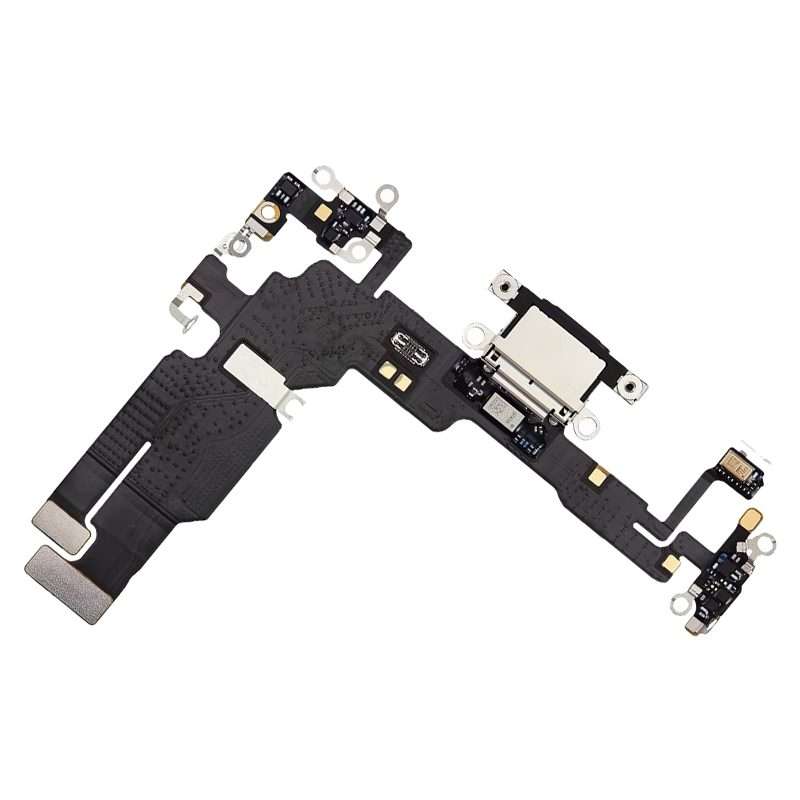 For iPhone 15 Plus Original Charging Port Flex Cable (Black)