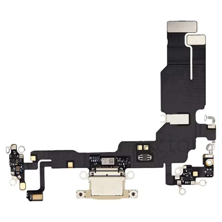 For iPhone 15 Plus Original Charging Port Flex Cable (Yellow)