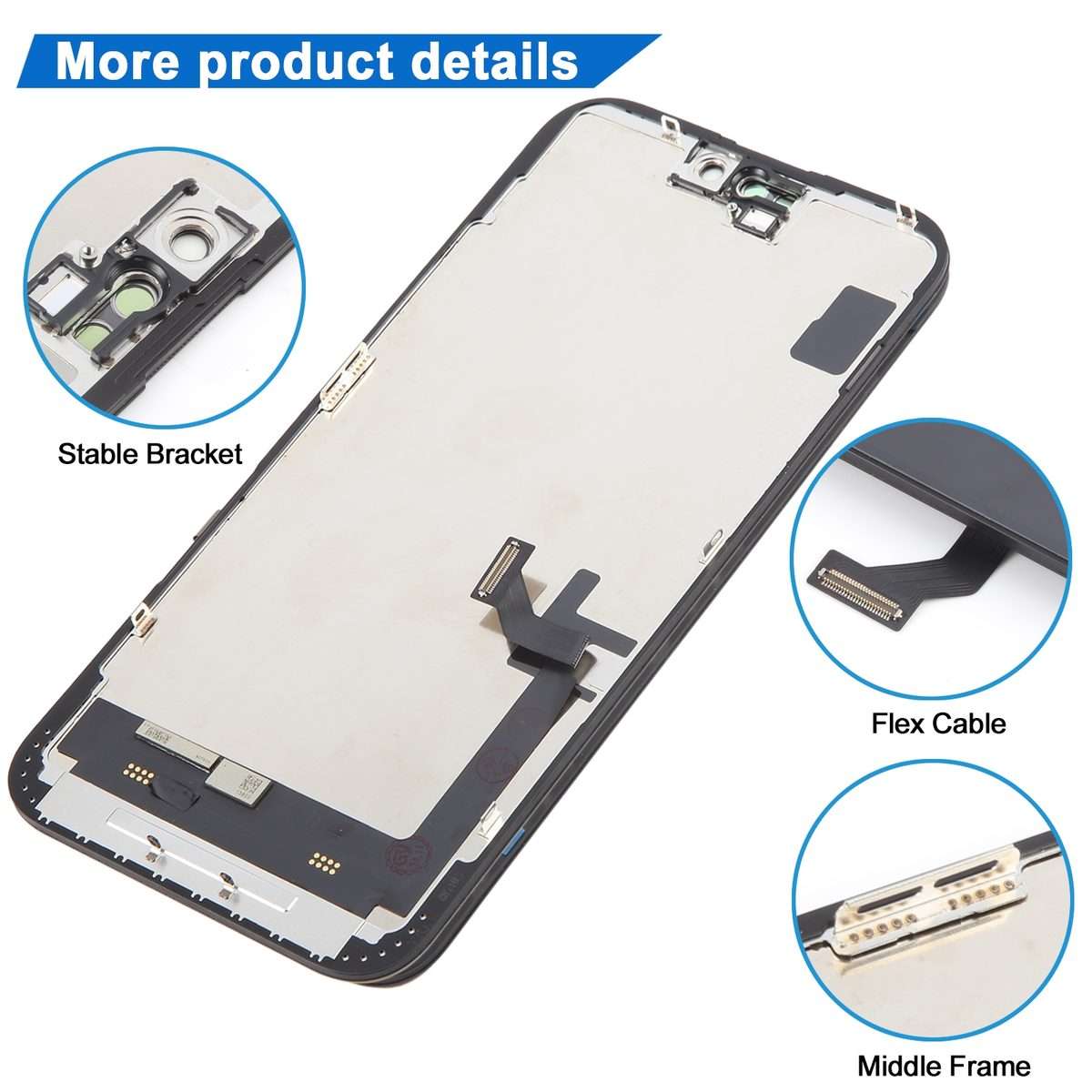 For iPhone 15 Plus HD Incell LCD Screen