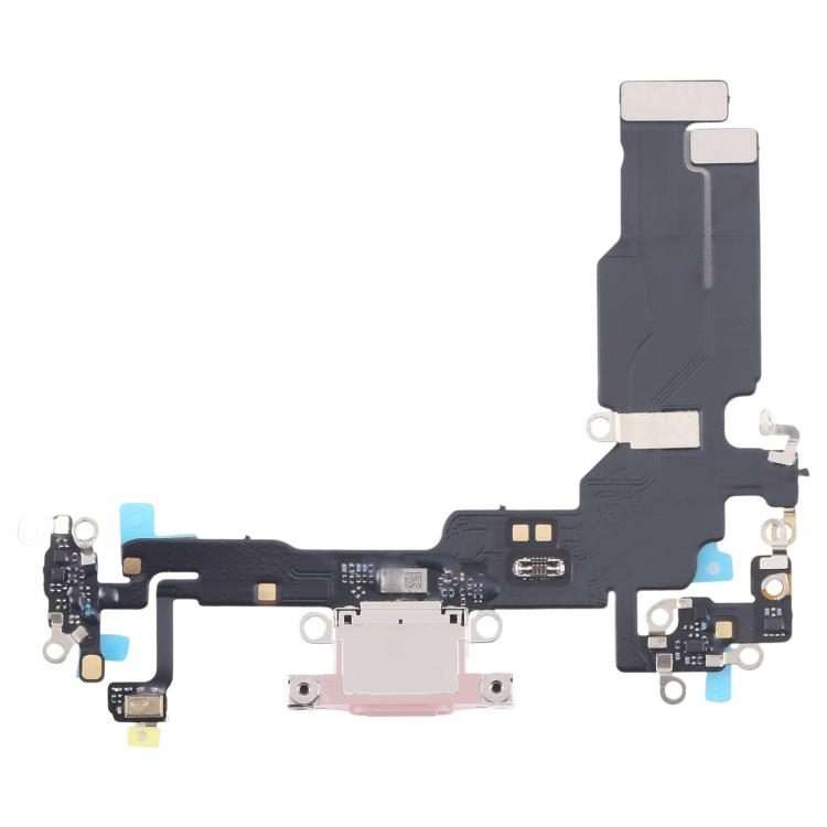 For iPhone 15 Charging Port Flex Cable (Pink)