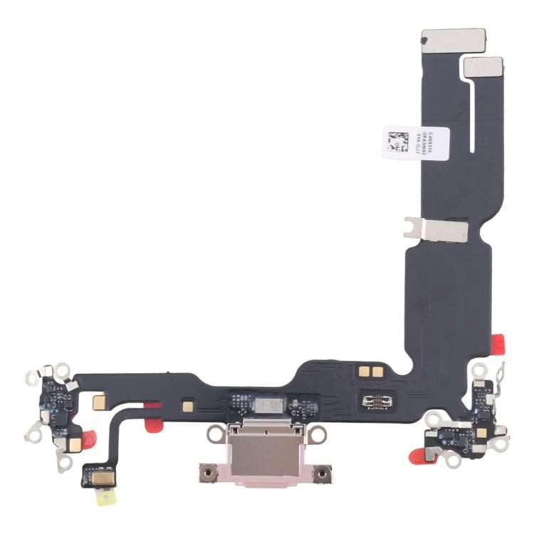 For iPhone 15 Plus Charging Port Flex Cable (Pink)