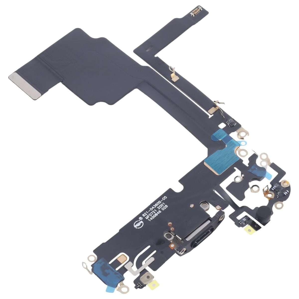 For iPhone 15 Pro Charging Port Flex Cable (Black)