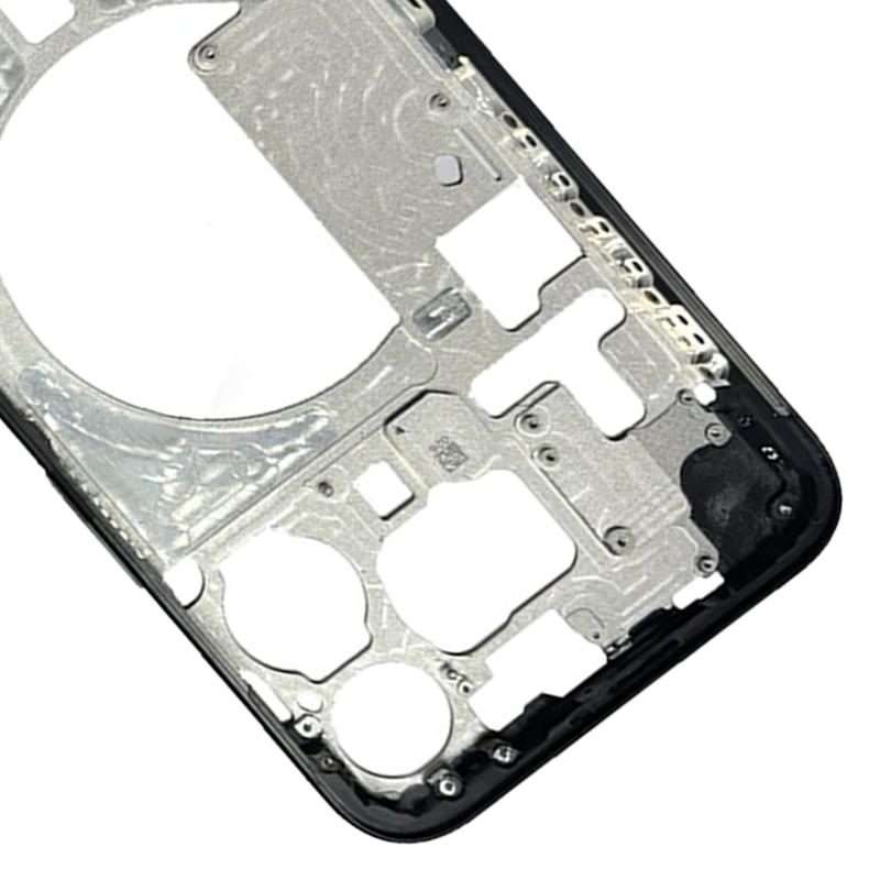 For iPhone 15 Pro Max Middle Frame Bezel Plate, Version:US Version (Black)