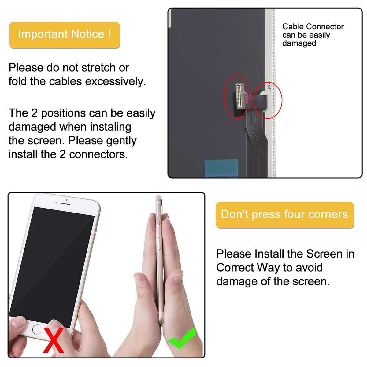 GX Hard OLED Screen For iPhone 15 Pro Max