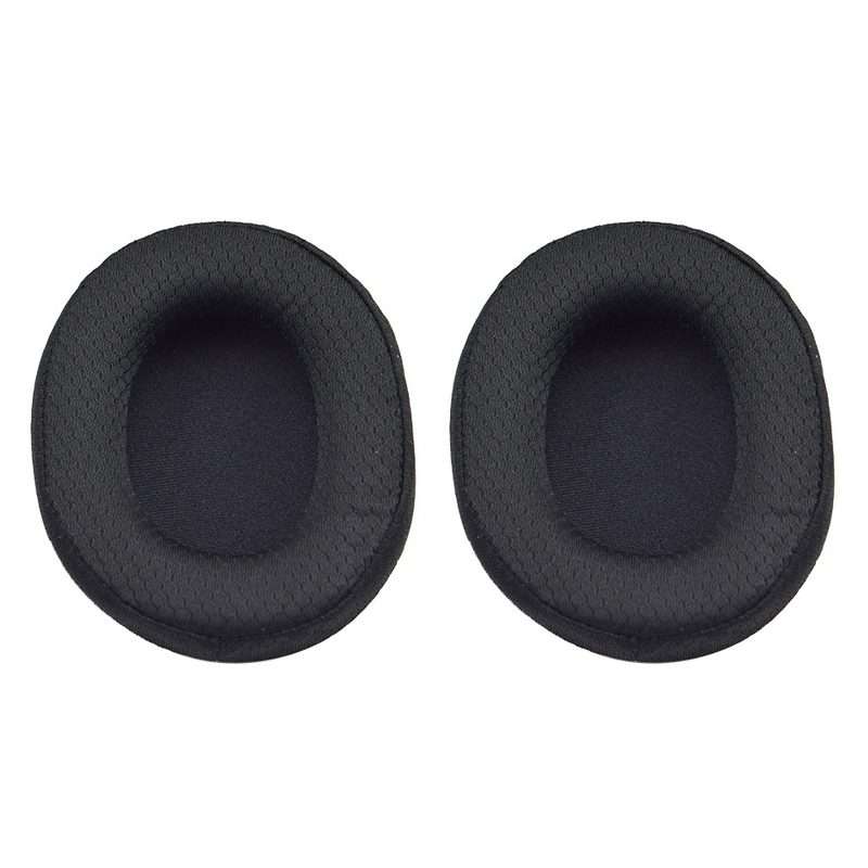 1 Pair Leather Sponge Protective Case for Steelseries Arctis 3 Pro / Ice 5 / I ... (Black Montage)