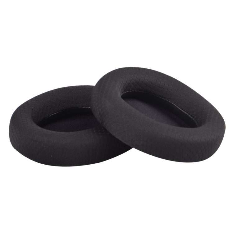 1 Pair Sponge Protective Case for Steelseries Arctis 3 Pro / Ice 5 / Ice 7 Headphone(Black Mesh)