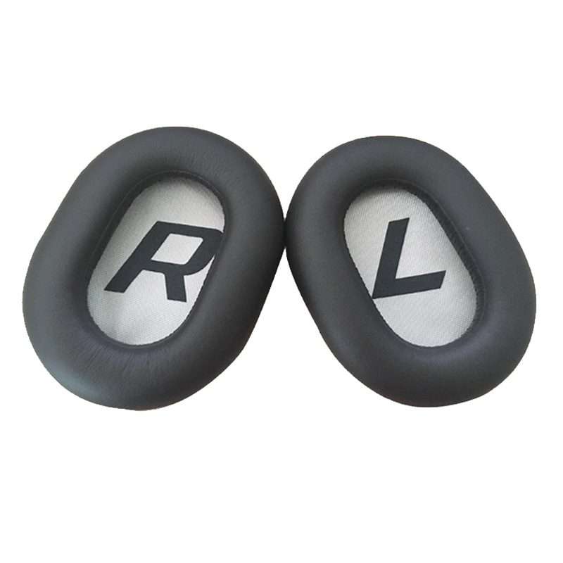 For Plantronics Backbeat Pro 2 / Voyager 8200UC Earphone Cushion Cover Earmuffs Replace ... (Grey)