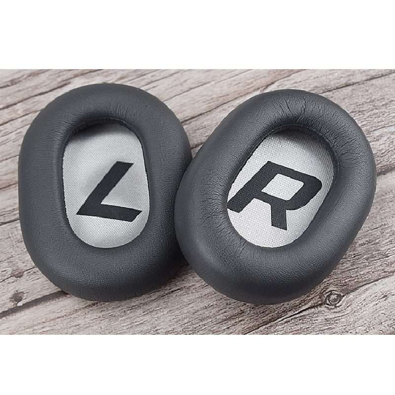 For Plantronics Backbeat Pro 2 / Voyager 8200UC Earphone Cushion Cover Earmuffs Replace ... (Grey)