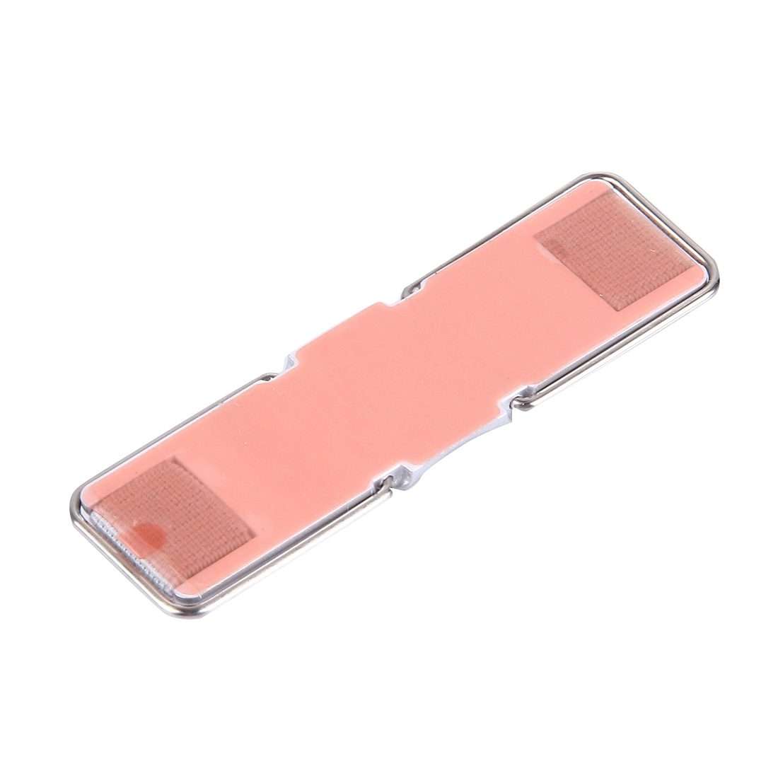 2 in 1 Adjustable Universal Mini Adhesive Holder Stand + Slim Finger Grip, Size: 7.3 x ... (Grey)